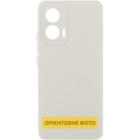 Чохол Silicone Cover Lakshmi Full Camera (AAA) для Motorola Moto G85 Білий / White