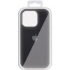 Чохол Silicone Case (AA) Logo with MagSafe для Apple iPhone 11 (6.1") Чорний / Black