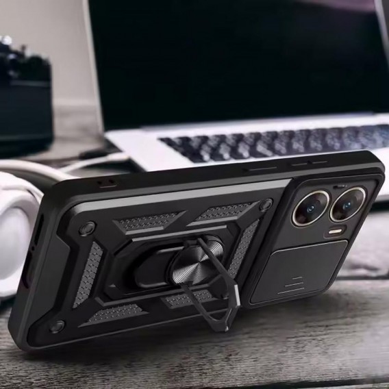 Чохол Ummi Camshield Serge Ring для Xiaomi Poco X7 Pro Чорний / Black