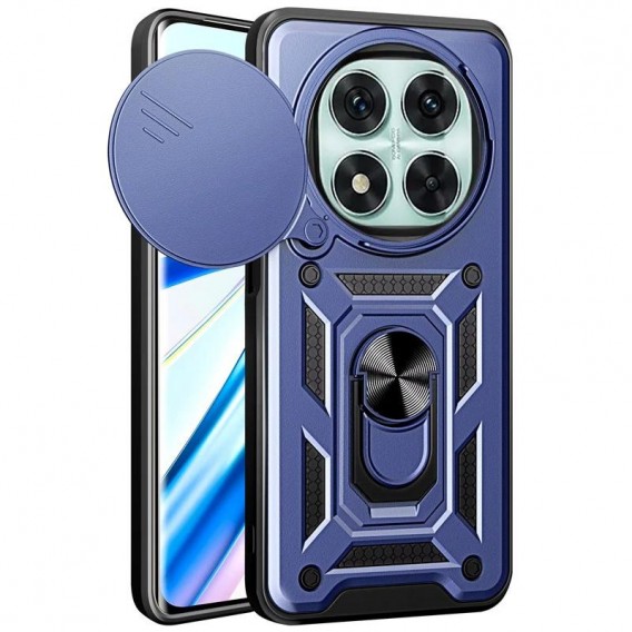 Чохол Ummi Camshield Serge Ring для Xiaomi Redmi Note 14 Pro 5G / Poco X7 Синій / Navy