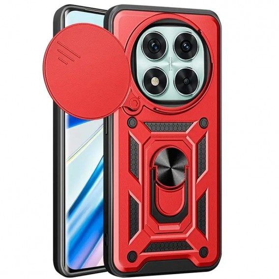 Чохол Ummi Camshield Serge Ring для Xiaomi Redmi Note 14 Pro 5G / Poco X7 Червоний / Red