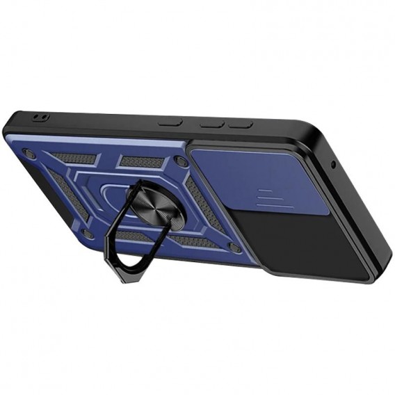 Чохол Ummi Camshield Serge Ring для Samsung Galaxy A55 Синій / Navy