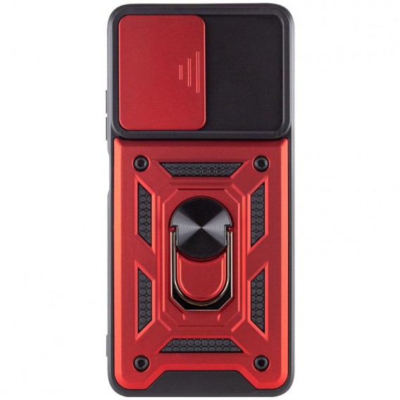 Чехол Ummi Camshield Serge Ring для Samsung Galaxy M35 5G Красный / Red