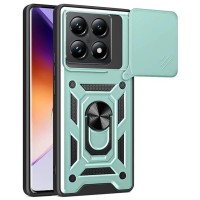 Чохол Ummi Camshield Serge Ring для Xiaomi 14T Зелений / Green