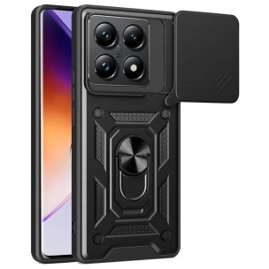 Чехол Ummi Camshield Serge Ring для Xiaomi 14T Черный / Black