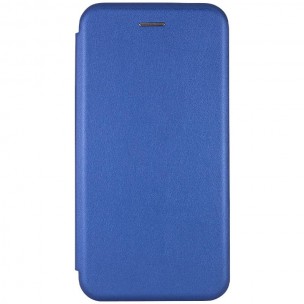 Кожаный чехол-книжка Classy для Samsung Galaxy A17 4G/5G Синий