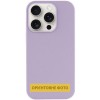 Чохол Silicone Case (AA) NO LOGO with MagSafe для Apple iPhone 17 Air (6.5") Бузковий / Lilac