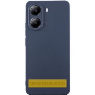 Чохол Silicone Cover Ummi Lakshmi Full Camera (AA) для Motorola Edge 60 / 60 Fusion Синій / Midnight Blue