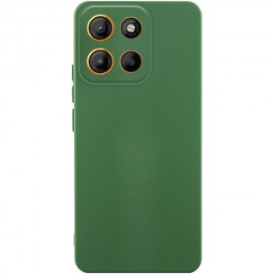Чохол Silicone Cover Ummi Lakshmi Full Camera (AA) для Motorola Moto G15 4G Зелений / Dark green