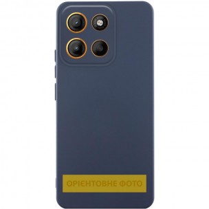Чехол Silicone Cover Ummi Lakshmi Full Camera (AA) для Motorola Moto G35 Синий / Midnight Blue
