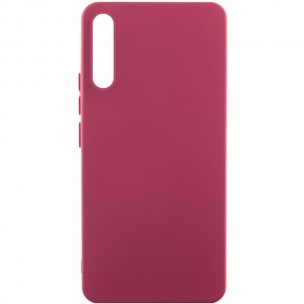 Чехол Silicone Cover Ummi Lakshmi (AA) для Samsung Galaxy A50 (A505F) / A50s / A30s Бордовый / Marsala