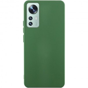 Чехол Silicone Cover Ummi Lakshmi (AA) для Xiaomi 12T / 12T Pro Зеленый / Dark green