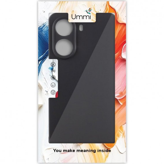 Чохол Silicone Cover Ummi Lakshmi Full Camera (AA) для Xiaomi 14T Чорний / Black