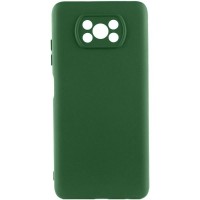 Чохол Silicone Cover Ummi Lakshmi Full Camera (AA) для Xiaomi Poco X3 NFC / Poco X3 Pro Зелений / Dark green