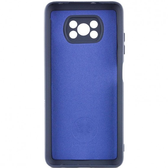 Чехол Silicone Cover Ummi Lakshmi Full Camera (AA) для Xiaomi Poco X3 NFC / Poco X3 Pro Синий / Midnight Blue