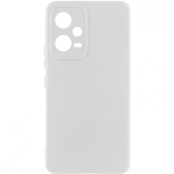 Чехол Silicone Cover Ummi Lakshmi Full Camera (AA) для Xiaomi Poco X5 5G / Note 12 5G Белый / White