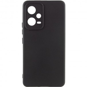 Чохол Silicone Cover Ummi Lakshmi Full Camera (AA) для Xiaomi Poco X5 5G / Note 12 5G Чорний / Black