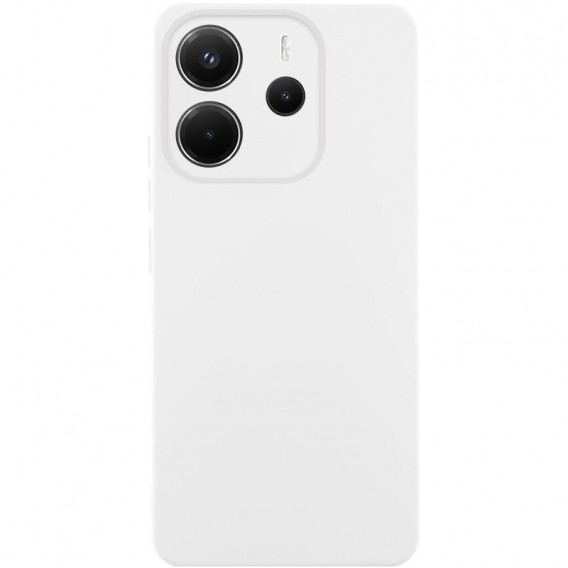 Чехол Silicone Cover Ummi Lakshmi Full Camera (AA) для Xiaomi Redmi Note 14 4G (Europe version) Белый / White