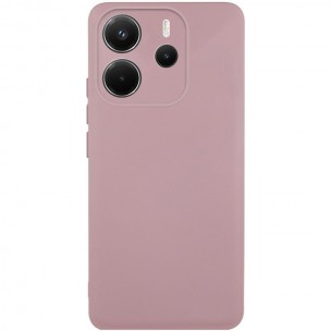 Чехол Silicone Cover Ummi Lakshmi Full Camera (AA) для Xiaomi Redmi Note 14 4G (Europe version) Розовый / Pink Sand