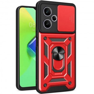 Чохол Ummi Camshield Serge Ring для Xiaomi Poco M6 Pro 5G Червоний / Red