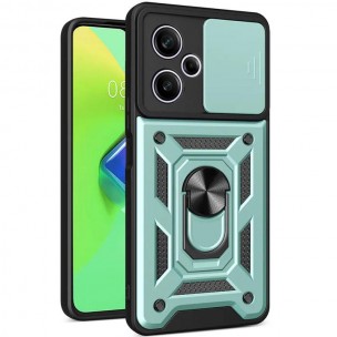 Чехол Ummi Camshield Serge Ring для Xiaomi Poco M6 Pro 5G Зеленый / Green