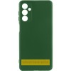 Чехол TPU GETMAN Liquid Silk Full Camera для Motorola Edge 60 Pro Зеленый / Dark green