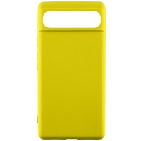 Чохол TPU GETMAN Liquid Silk для Google Pixel 7a Жовтий / Flash