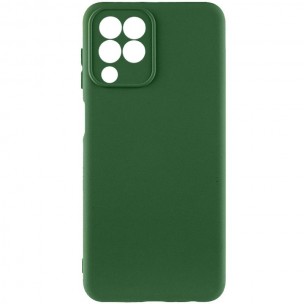 Чохол TPU GETMAN Liquid Silk Full Camera для Samsung Galaxy M33 5G Зелений / Dark green