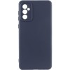 Чохол TPU GETMAN Liquid Silk Full Camera для Samsung Galaxy S24 Синій / Midnight Blue