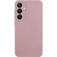 Чохол TPU GETMAN Liquid Silk Full Camera для Samsung Galaxy S24 Рожевий / Pink Sand