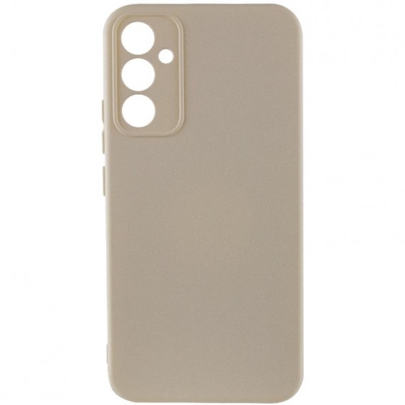 Чохол TPU GETMAN Liquid Silk Full Camera для Samsung Galaxy S24 Пісочний / Sand