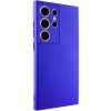 Чохол TPU GETMAN Liquid Silk Full Camera для Samsung Galaxy S24 Ultra Синій / Iris