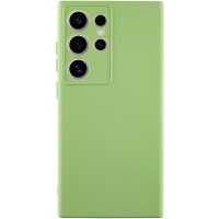 Чохол TPU GETMAN Liquid Silk Full Camera для Samsung Galaxy S24 Ultra Зелений / Pistachio