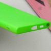 Чехол TPU GETMAN Liquid Silk Full Camera для Samsung Galaxy S24 Ultra Салатовый / Neon Green