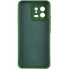 Чохол TPU GETMAN Liquid Silk Full Camera для Xiaomi 13 Pro Зелений / Dark green