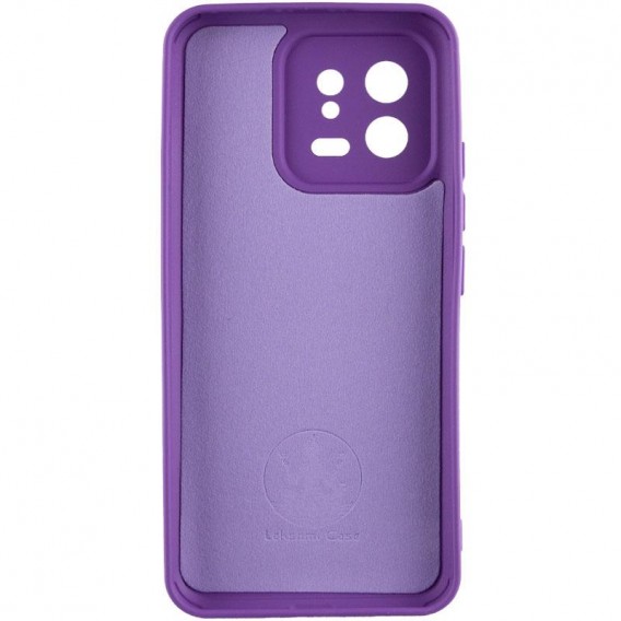 Чехол TPU GETMAN Liquid Silk Full Camera для Xiaomi 13 Pro Фиолетовый / Purple