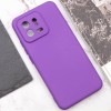 Чехол TPU GETMAN Liquid Silk Full Camera для Xiaomi 13 Pro Фиолетовый / Purple