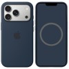 Чехол Silicone case (AAA) with Magsafe and Animation для Apple iPhone 17 Pro (6.3") Midnight