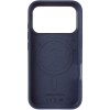 Чехол Silicone case (AAA) with Magsafe and Animation для Apple iPhone 17 Pro (6.3 дюйма) Midnight