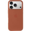 Чехол Silicone case (AAA) with Magsafe and Animation для Apple iPhone 17 Pro (6.3 дюйма) Terra Cotta