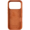 Чехол Silicone case (AAA) with Magsafe and Animation для Apple iPhone 17 Pro (6.3 дюйма) Terra Cotta