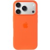Чехол Silicone case (AAA) with Magsafe and Animation для Apple iPhone 17 Pro (6.3 дюйма) Orange