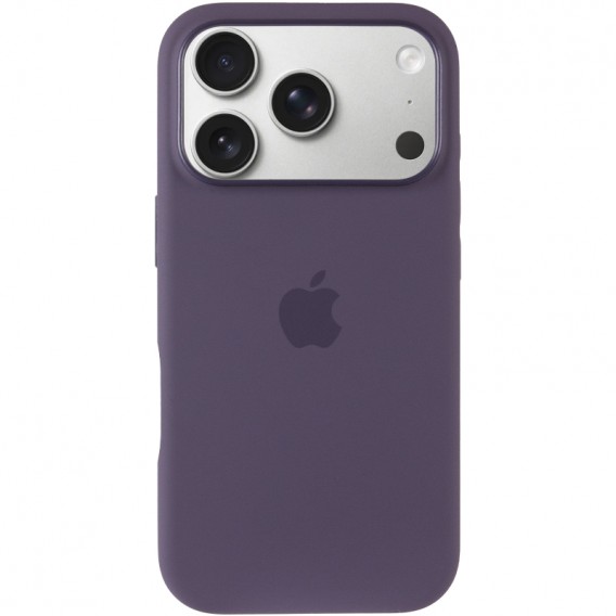 Чехол Silicone case (AAA) with Magsafe and Animation для Apple iPhone 17 Pro (6.3 дюйма) Purple Fog