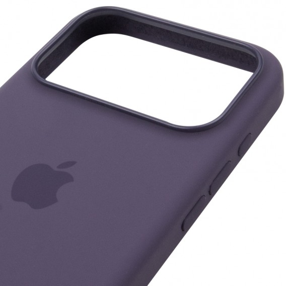 Чехол Silicone case (AAA) with Magsafe and Animation для Apple iPhone 17 Pro (6.3 дюйма) Purple Fog