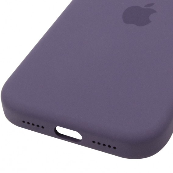 Чехол Silicone case (AAA) with Magsafe and Animation для Apple iPhone 17 Pro (6.3 дюйма) Purple Fog