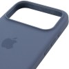 Чехол Silicone case (AAA) with Magsafe and Animation для Apple iPhone 17 Pro (6.3 дюйма) Anchor Blue