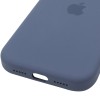 Чехол Silicone case (AAA) with Magsafe and Animation для Apple iPhone 17 Pro (6.3 дюйма) Anchor Blue