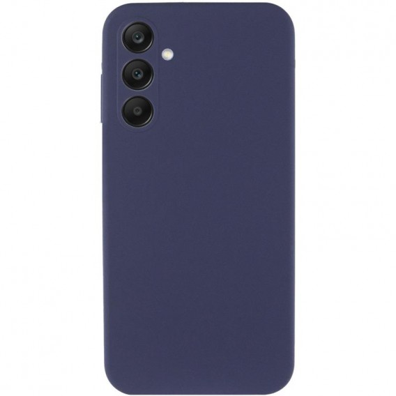 Чохол Silicone Cover Ummi Lakshmi Full Camera (AA) для Samsung Galaxy S25 FE Синій / Midnight Blue