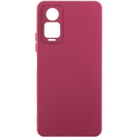 Чохол Silicone Cover Ummi Lakshmi Full Camera (AA) для Xiaomi Redmi Note 12 Pro 4G Бордовий / Marsala