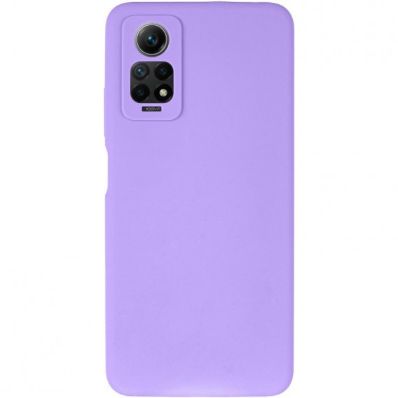 Чехол Silicone Cover Ummi Lakshmi Full Camera (AA) для Xiaomi Redmi Note 12 Pro 4G Сиреневый / Dasheen